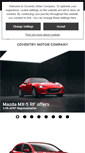 Mobile Screenshot of coventryandleamington-mazda.co.uk